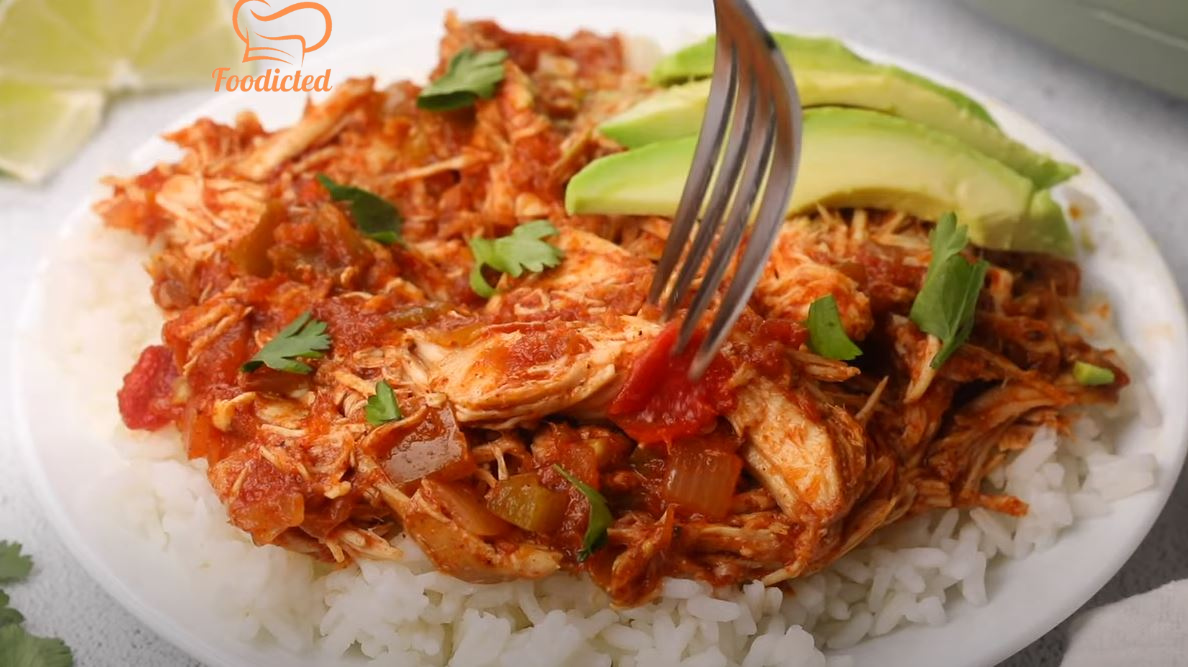 EASY SLOWCooKER Salsa chicken recipe